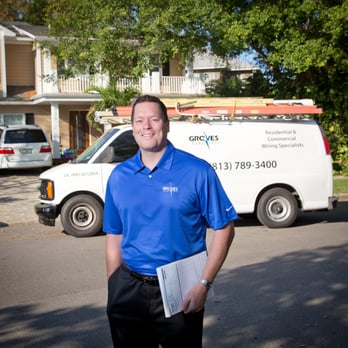 Groves Electric - Chris Groves, Owner of Groves Electric, Inc in Tampa, FL - Electricians Near Me Groves Electric - Chris Groves, Owner of Groves Electric, Inc in Tampa, FL - Electricians Near Me