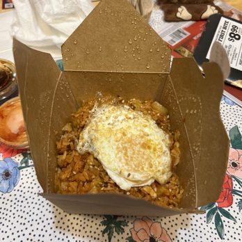 Mukja Food Truck - Kimchi fried rice with egg - Food Trucks Near Me - Denver, Colorado