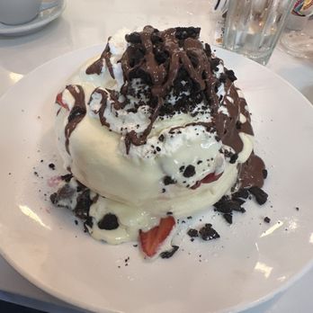 Lady C’s - Cookies and cream fluffy pancakes so worth - Breakfast & Brunch Near Me - Tarzana, California Lady C’s - Cookies and cream fluffy pancakes so worth - Breakfast & Brunch Near Me - Tarzana, California
