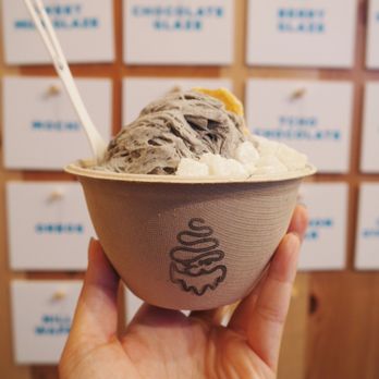 Powder - black sesame with mochi - Desserts Near Me - San Francisco, California Powder - black sesame with mochi - Desserts Near Me - San Francisco, California