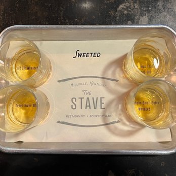 The Stave - Wheated bourbon flight - Southern Near Me - Frankfort, Kentucky The Stave - Wheated bourbon flight - Southern Near Me - Frankfort, Kentucky