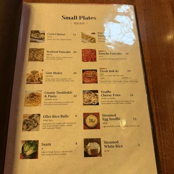 Ollei - Small plates menu - Korean Near Me - San Francisco, California Ollei - Small plates menu - Korean Near Me - San Francisco, California