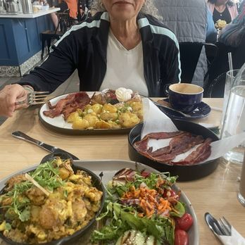 Gina's Kitchen +Catering - Mushroom Skillet and French Toast Plate - Breakfast & Brunch Near Me - Rancho Cucamonga, California