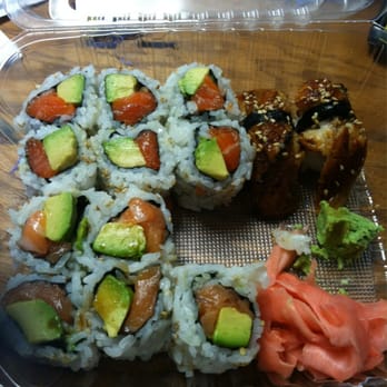 Sweet Ginger - Salmon avocado roll, ocean trout avocado roll, unagi - Japanese Near Me - Sausalito, California Sweet Ginger - Salmon avocado roll, ocean trout avocado roll, unagi - Japanese Near Me - Sausalito, California