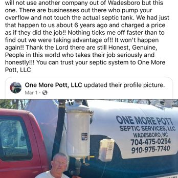 One More Pott - My pump truck - Septic Services Near Me One More Pott - My pump truck - Septic Services Near Me