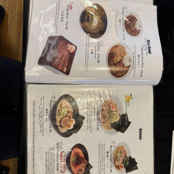 Sato Ramen House - Ramen Menu 1/3/26 - Ramen Near Me - Pasadena, California