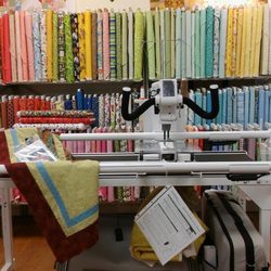 Sew What's New And Yarn Too - Handi Quilter Simply 16 Long Arm Quilting Machine
