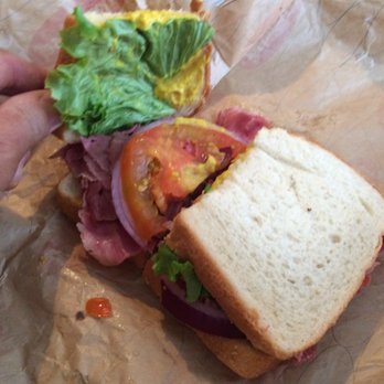 Jason's Deli - Corned beef sandwich on white bread. - Sandwiches Near Me - Shreveport, Louisiana