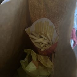 McDonald's - Supposedly a large fry