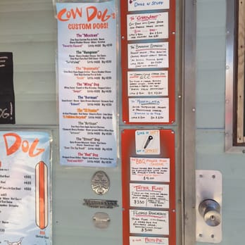 Cow Dog - Menu - Food Trucks Near Me - Alpine, Texas