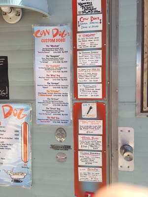 Menu photo 5 Cow Dog Alpine, TX