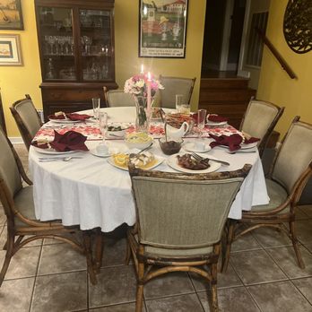 Private Chef Charleston - Chef Patrick came to our home to cater Valentine's Dinner. Our meal did not disappoint as the steak and sea bass was seasoned perfectly. - Personal Chefs Near Me - Charleston, South Carolina