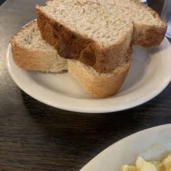 Old Montgomery Steak House - Super thick toast - Steakhouses Near Me - Montgomery, Texas