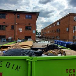 In the Bin - Ever wonder what size bin you need? Here's what fit into a 20 yard bin