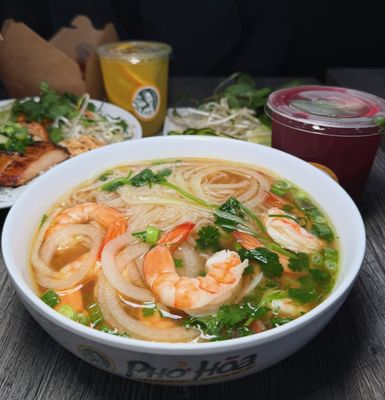 Pho Hoa + Jazen Tea (Lafayette) by null