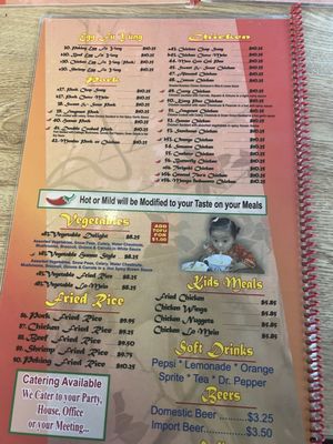 Menu photo 2 Peking Express El Paso, TX