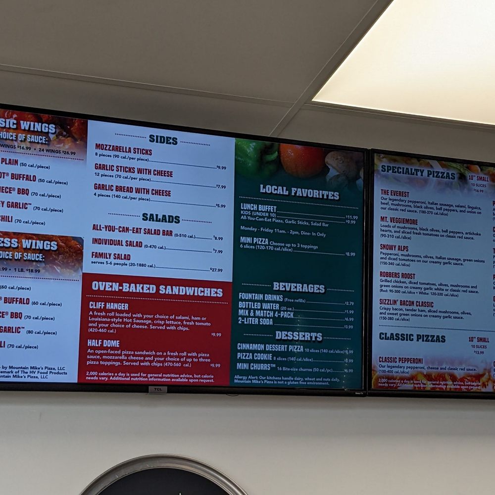 Mountain Mike's Pizza - Menu - Pizza Near Me - Oceanside, California Mountain Mike's Pizza - Menu - Pizza Near Me - Oceanside, California