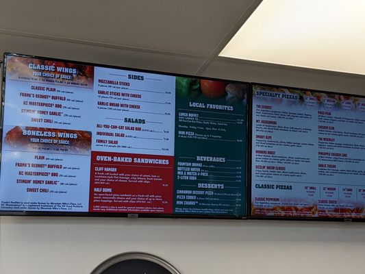 Menu photo 2 Mountain Mike's Pizza Oceanside, CA