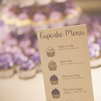 TabiCakes  - Cupcake menu, designed by me, but the flexibility and customization provided by Tabitha. - Bakeries Near Me