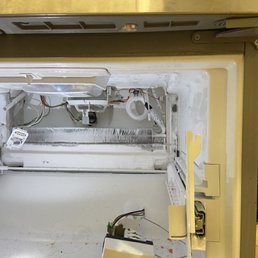 Frost build up in the freezer Frost build up in the freezer