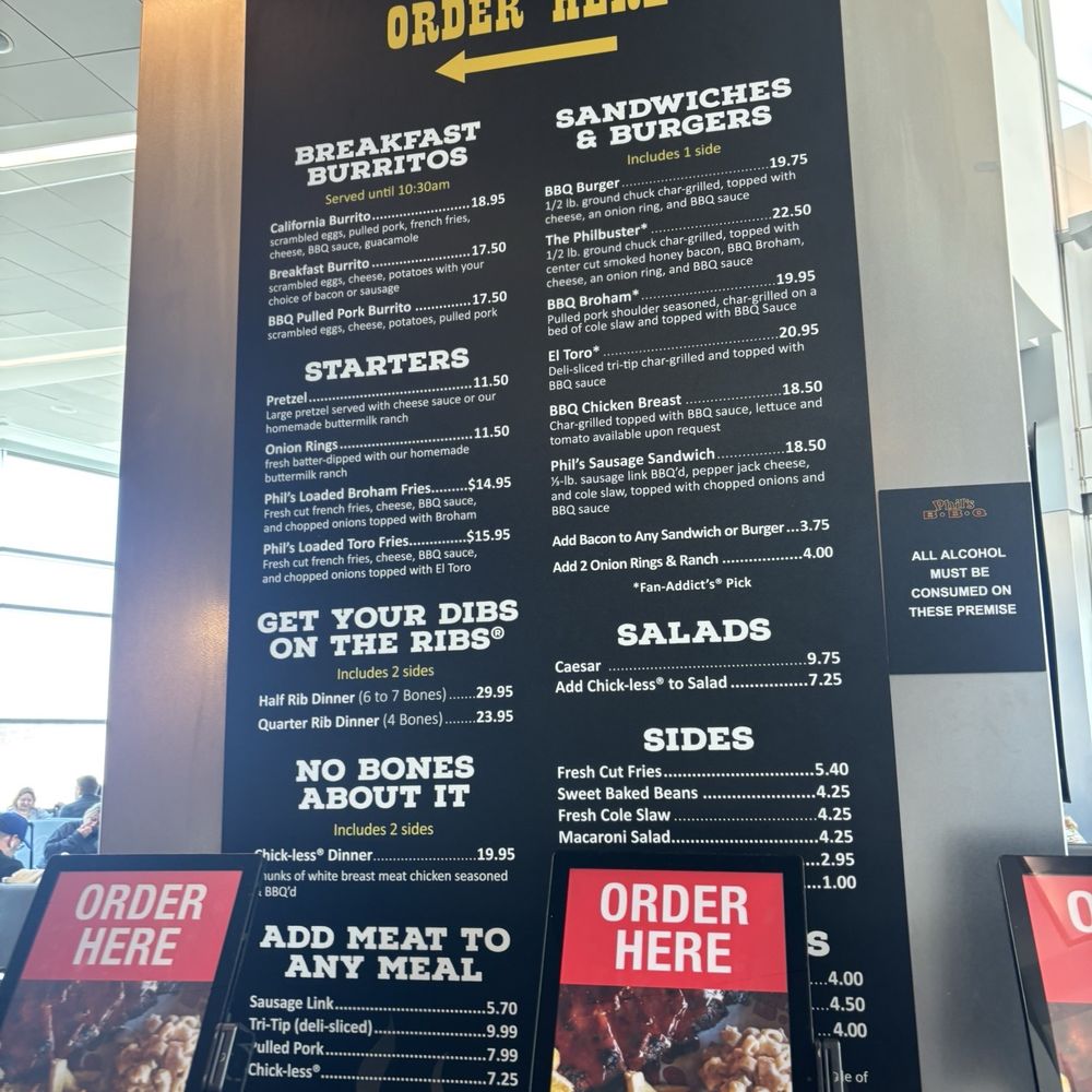 Phil's BBQ - Menu and ordering kiosks - Barbeque Near Me - San Diego, California Phil's BBQ - Menu and ordering kiosks - Barbeque Near Me - San Diego, California