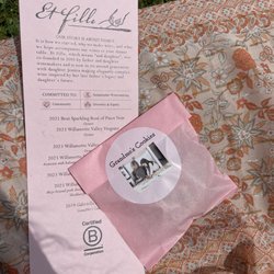 Et Fille Wines - The BEST chunky chocolate chip cookies paired perfectly with the Gabriella Pinot