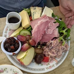 The Steyning Tea Rooms - Hubby's ploughman's lunch