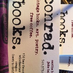 Conrad Books - Location, business card and photos