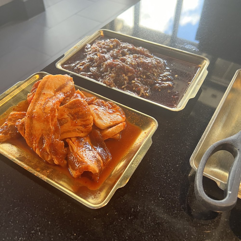 Firepan KBBQ - Spicy pork belly and bulgogi - Korean Near Me - Woodbridge, Virginia