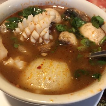 Siam Thai Restaurant - Squid Tom Yum Soup - Thai Near Me - Tampa, Florida Siam Thai Restaurant - Squid Tom Yum Soup - Thai Near Me - Tampa, Florida