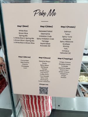 Menu photo 1 Poke Me Los Angeles, CA