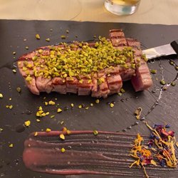 Il Peccato - Tagliata di tonno con granelli di pistacchio