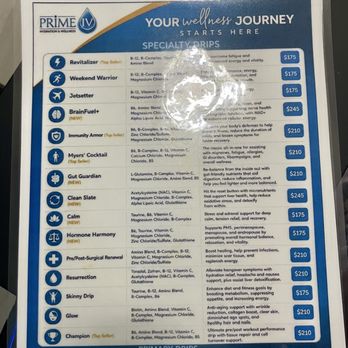 Prime IV Hydration & Wellness - Somerset - Menu - IV Hydration Near Me - Somerset, New Jersey Prime IV Hydration & Wellness - Somerset - Menu - IV Hydration Near Me - Somerset, New Jersey