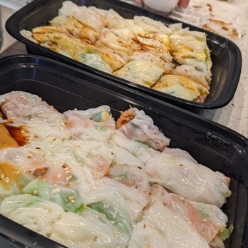 Joe's Steam Rice Roll - Dried shrimp and shrimp - Dim Sum Near Me - Flushing, New York Joe's Steam Rice Roll - Dried shrimp and shrimp - Dim Sum Near Me - Flushing, New York