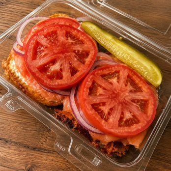 Shirley's Bagels - Lox bagel with jalapeño and cheese bagel - Bagels Near Me - Costa Mesa, California Shirley's Bagels - Lox bagel with jalapeño and cheese bagel - Bagels Near Me - Costa Mesa, California
