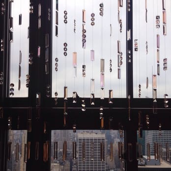 Rainbow Room - Crystal curtains. - New American Near Me - New York, New York