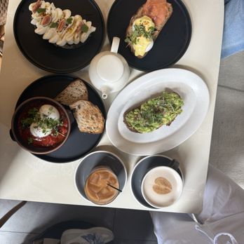 In Common NYC - Eggs Your Way Whipped Ricotta Toast Avocado Toast Shakshuka Toast - Cafes Near Me - New York, New York In Common NYC - Eggs Your Way Whipped Ricotta Toast Avocado Toast Shakshuka Toast - Cafes Near Me - New York, New York