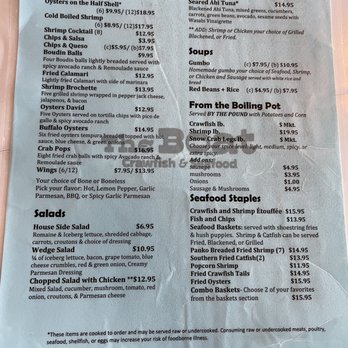 The Boat - Menu - Seafood Near Me - Austin, Texas The Boat - Menu - Seafood Near Me - Austin, Texas