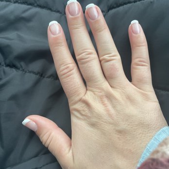 VO Nails Spa - French gel manicure - Nail Salons Near Me - Jacksonville, North Carolina