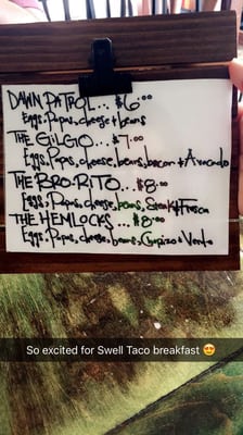 Menu photo 6 Swell Taco Babylon, NY
