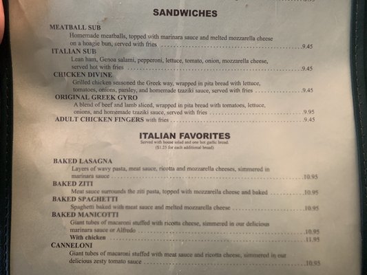 Menu photo 3 Costas Birmingham, AL Menu photo 3 Costas Birmingham, AL
