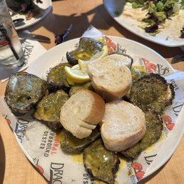Charbroiled oysters