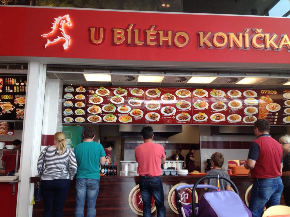 U Bílého Koníčka - fastfood AFI Palac