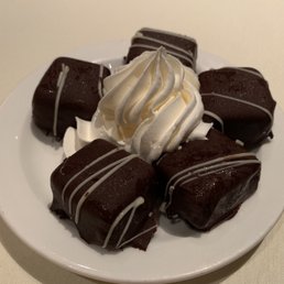 An amazing truffles dessert. An amazing truffles dessert.