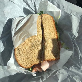 Maple Leaf Donuts - cut sandwich wrong - Donuts Near Me - Los Gatos, California