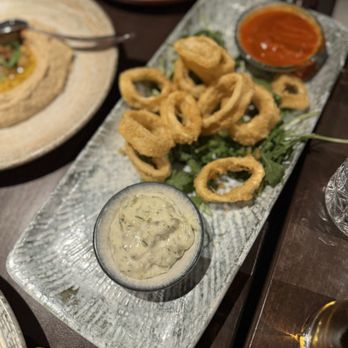Fig & Lily Garden - Calamari $20 - Mediterranean Near Me - Morristown, New Jersey