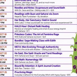 HALO House - So many amazing events! Tarot, sound baths, workshops, and beautiful community connections!