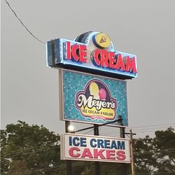 Meyer'S Ice Cream - Sign