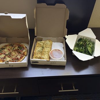 Heritage Pizza and Taproom - Build your own pizza, jacks Jack's Cheesy Bread and the stag salad (small) - Pizza Near Me - The Colony, Texas Heritage Pizza and Taproom - Build your own pizza, jacks Jack's Cheesy Bread and the stag salad (small) - Pizza Near Me - The Colony, Texas