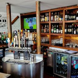 Publik Draft House - Well-stocked bar.